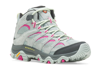 Merrell Womens Moab 3 Mid Monument Fuchsia 8